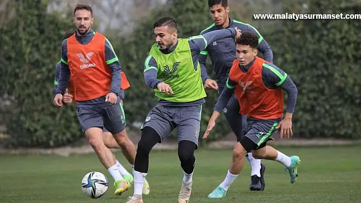 Konyaspor'da, Vanspor FK maçı hazırlıkları başladı