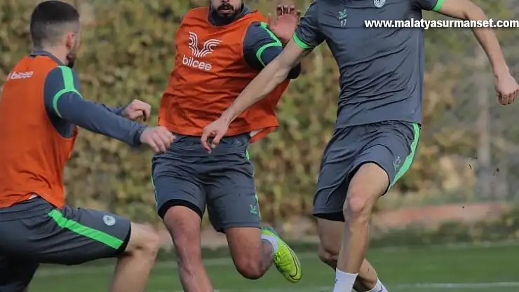 Konyaspor'da Yeni Malatyaspor maçı hazırlıkları