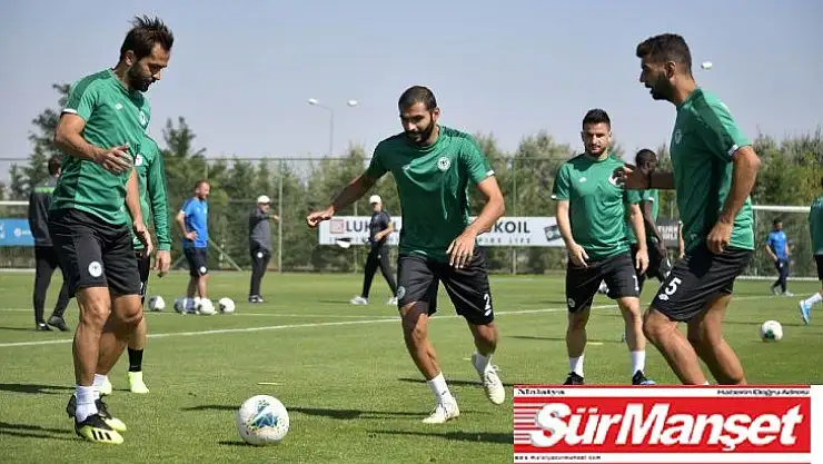 Konyaspor, Galatasaray maçı hazırlıklarını tamamladı