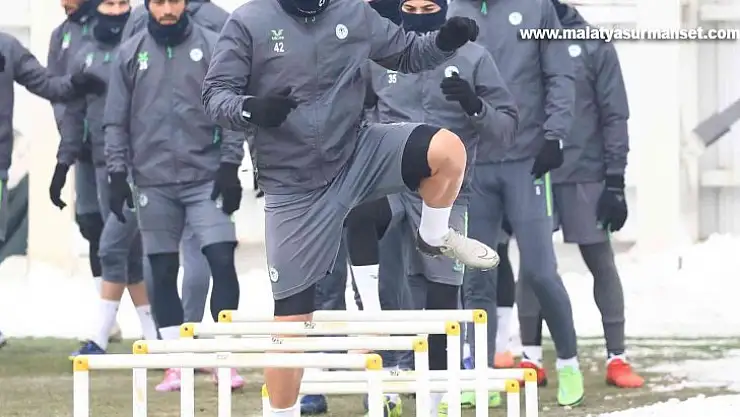 Konyaspor, Giresunspor maçı hazırlıklarına devam ediyor