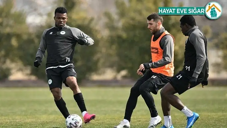 Konyaspor, Kasımpaşa maçı hazırlıklarına başladı