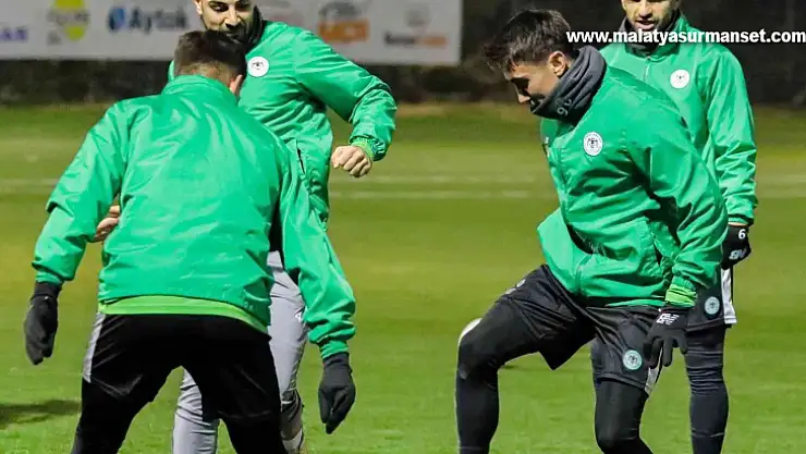 Konyaspor, Sivasspor maçı hazırlıklarına başladı