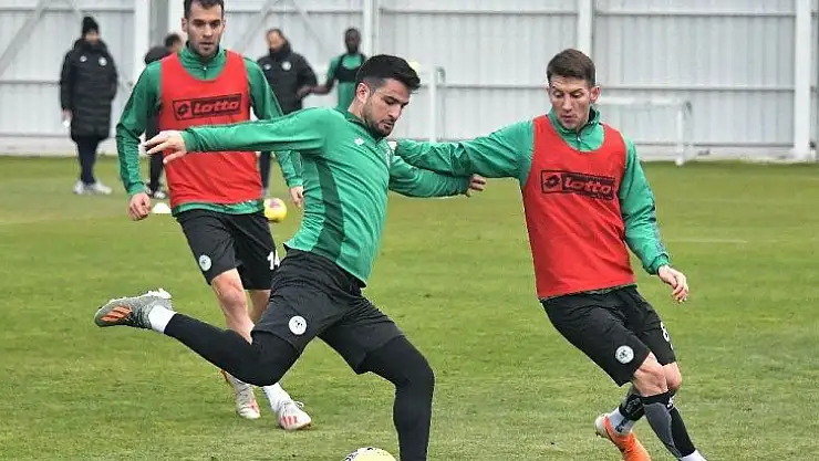 Konyaspor'da Çaykur Rizespor maçı hazırlıkları devam etti