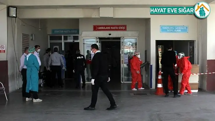 Korona virüs şüphelisi hastaneyi ayağa kaldırdı