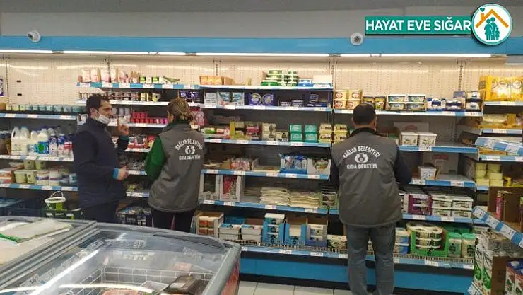 Korona virüs sürecinde halk sağlığını tehdit eden gıdalara el konuldu
