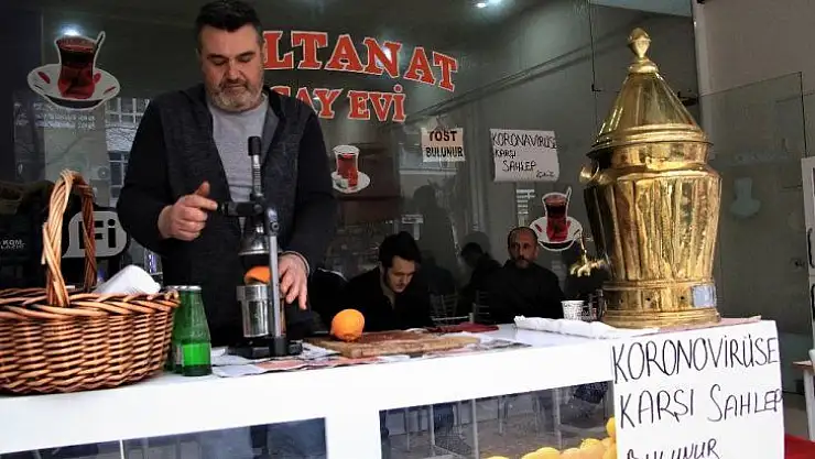 Korona virüsüne karşı 'salep'