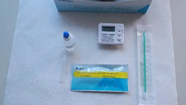 Koronavirüs testi 15 dakikada çıkacak
