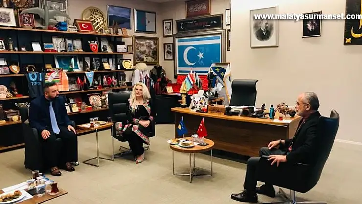 Kosova Sosyal Demokrat Birlik Partisi'nden Cumhurbaşkanı Başdanışmanı Topçu'ya ziyaret