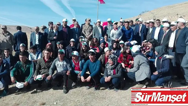 Kovancılar'da 5 bin fidan toprakla buluştu