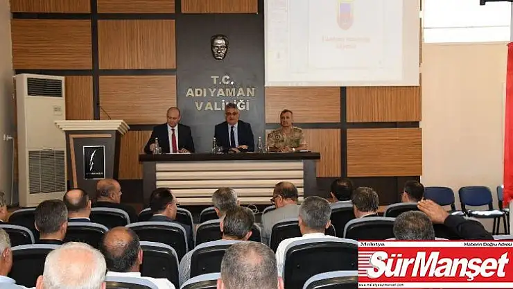 Köy muhtarlarıyla kırsal kesimin sorunları masaya yatırıldı