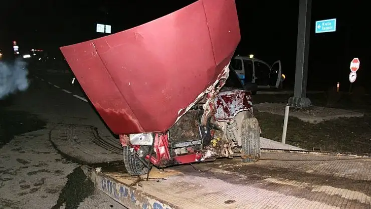 Kula'da kaza yapan sürücü 193 promil alkollü çıktı