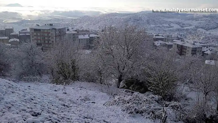 Kulp'ta mevsimin ilk karı yağışıyla eğitime 1 gün ara verildi