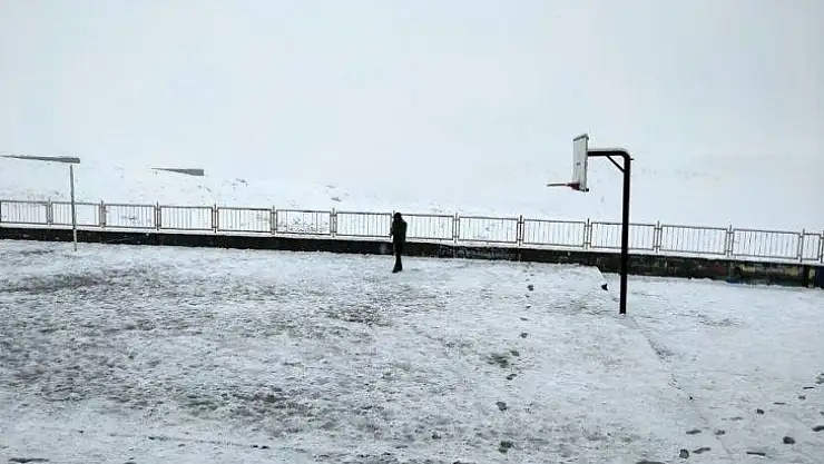 Kulp'ta taşımalı eğitim veren okullara kar tatili