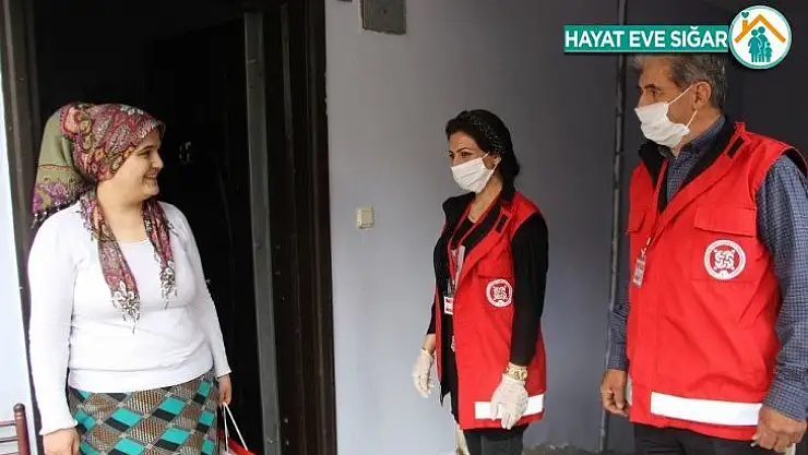 Kulp Vefa Sosyal Destek Grubu'ndan şehit ve gazi ailelerine bayram ziyareti