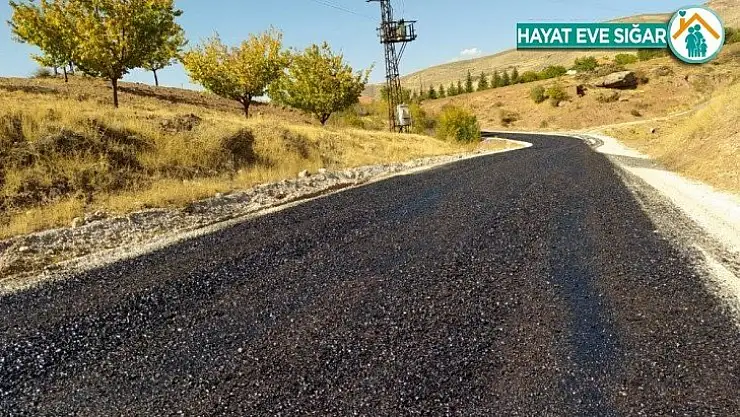 Kuluncak'ta asfaltsız yol kalmayacak