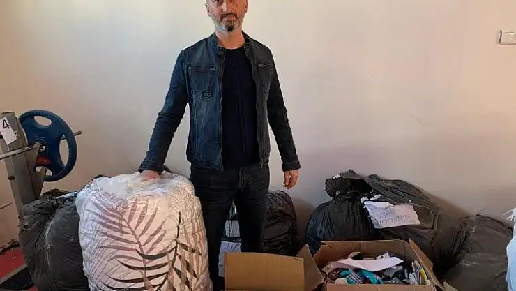 Kulüplerin gönderdiği yardım malzemeleri dağıtılmaya başlandı