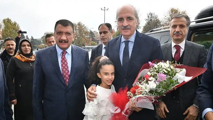 Kurtulmuş'tan Büyükşehir Belediyesi'ne ziyaret
