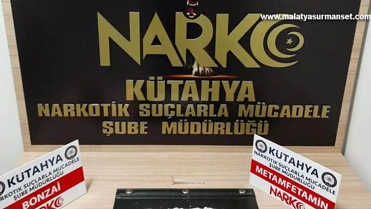 Kütahya'da uyuşturucu operasyonu