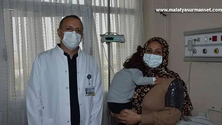 Kuzey Irak'ta hastalığına tanı konulamayan 2,5 yaşındaki Sercan, Diyarbakır'da şifa buldu