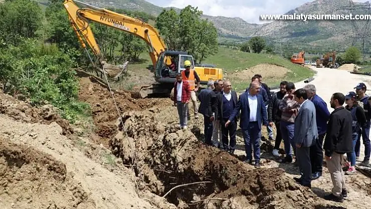 Lice içme suyu ve kanalizasyon projesinde çalışmalar sürüyor