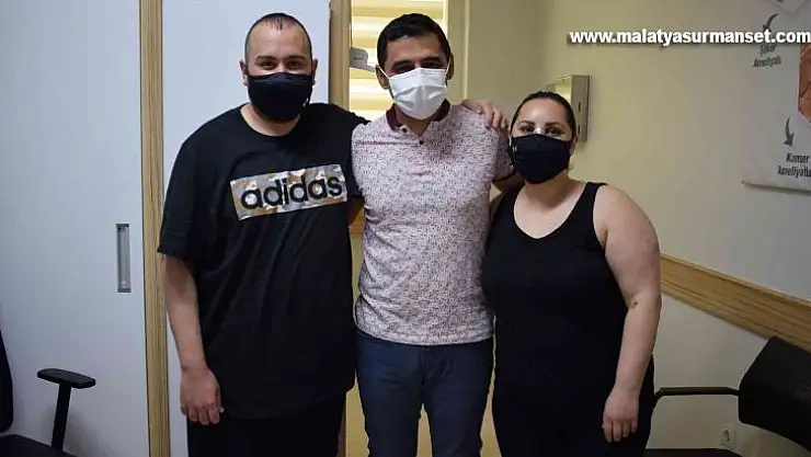 Londra'dan gelen çift Gaziantep'te zayıfladı