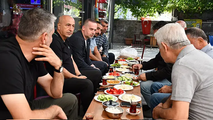MAGİNDER Başkanı Karademir Ankara Esnafıyla Kahvaltıda Buluştu