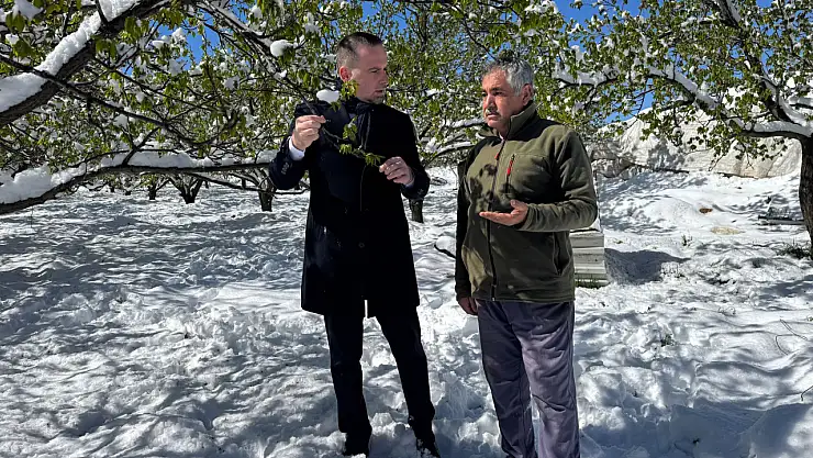 MAGİNDER Başkanı Karademir Çiftçinin Gözyaşı Dondu Malatya Acil Afet Bölgesi İlan Edilsin