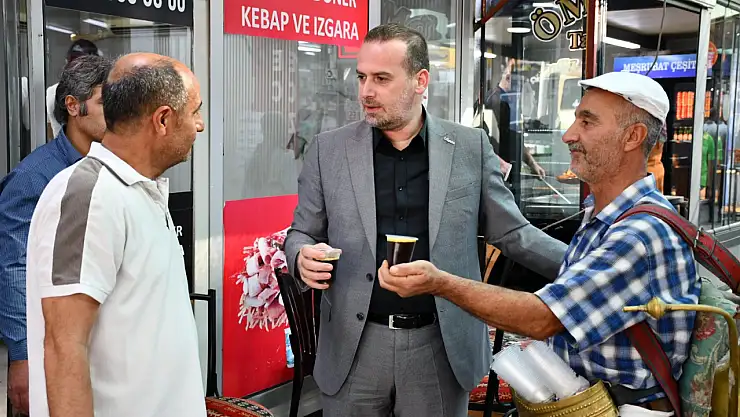 MAGİNDER Başkanı Karademir'den esnafa moral ziyareti