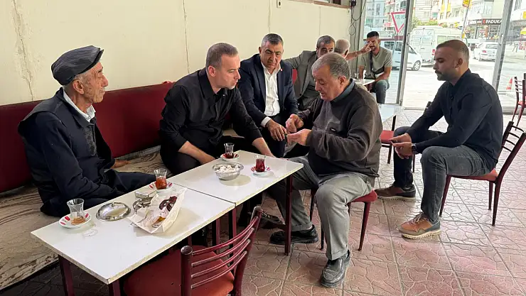 MAGİNDER Başkanı Karademir'den Paşaköşkü Esnafına Geçmiş Olsun Ziyareti
