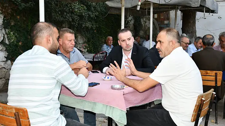 MAGİNDER Başkanı Karademir Konak ve Horata'da Esnafla Buluştu