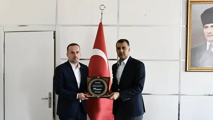 MAGİNDER'den Battalgazi Kaymakamı Erkan Savar'a Ziyaret