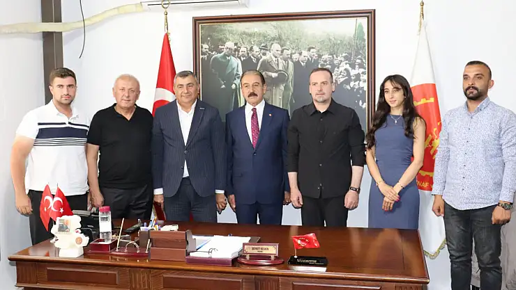 MAGİNDER'den MESOB Başkanı Keskin'e Ziyaret