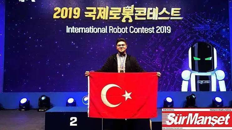 Maker Takım Lideri Erdem Özdemir dereceyle döndü