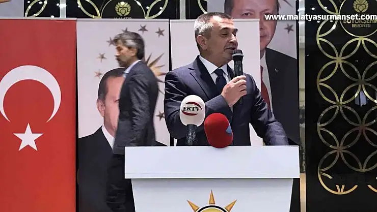 Malatya AK Parti'de bayramlaşma töreni