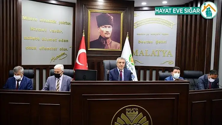 Malatya Büyükşehir belediye meclisi mayıs ayı toplantıları sona erdi