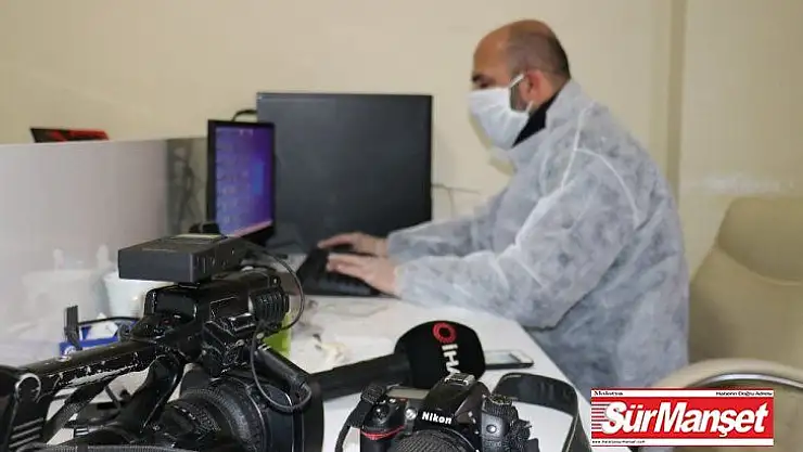 Malatya Büyükşehir Belediyesinden basına koruyucu malzemeler