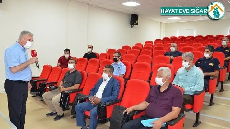 Malatya Büyükşehir'den pazar yerleri yangın güvenliği toplantısı