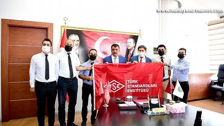 Malatya Büyükşehir'e iş sağlığı ve güvenliği yönetim sistemi belgesi