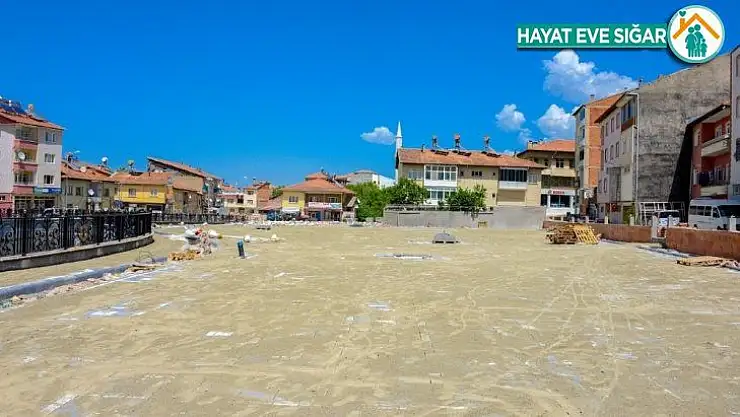 Malatya Büyükşehir yapıyor Doğanşehir meydana kavuşuyor