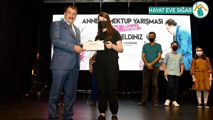 Malatya'da 'Anneme Mektup' yarışması ödül töreni düzenledi