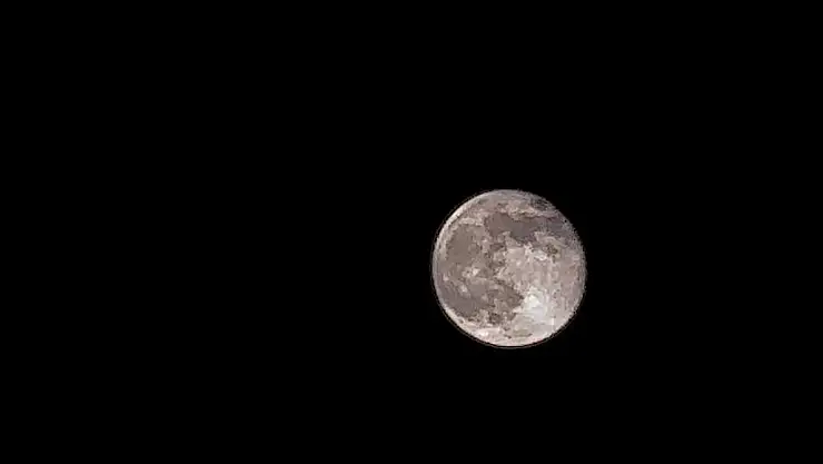 Malatya'da 'şişkin ay' görsel şölen sundu