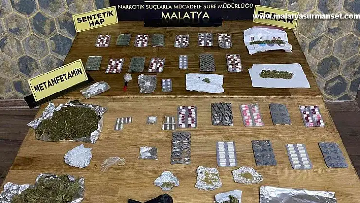 Malatya'da 'torbacı' operasyonu: 21 gözaltı