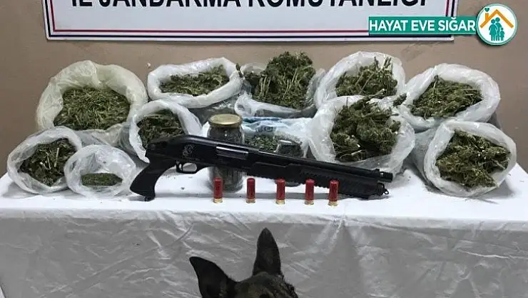 Malatya'da 5 kilo 300 gram esrar ele geçirildi