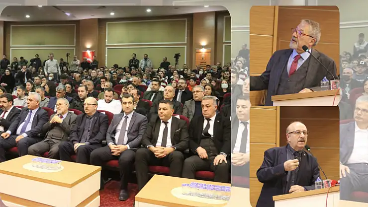 Malatya'da 6 Şubat depremlerinin yıldönümünde 'anma konferansı' düzenlendi