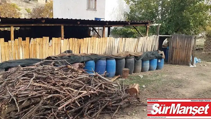 Malatya'da 61 ton kaçak içki ele geçirildi