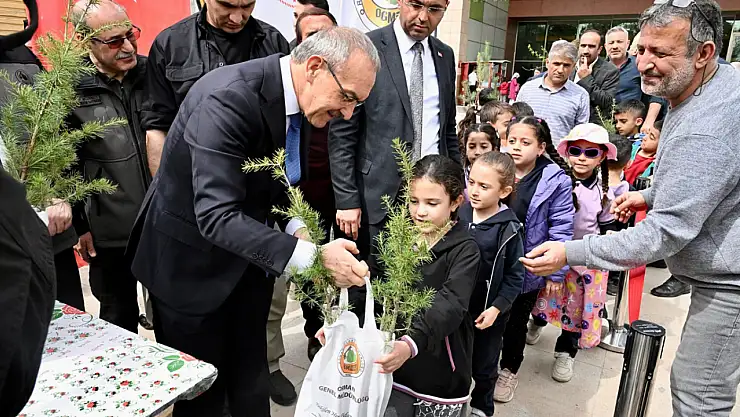 Malatya'da 7 bin adet fidan dağıtıldı