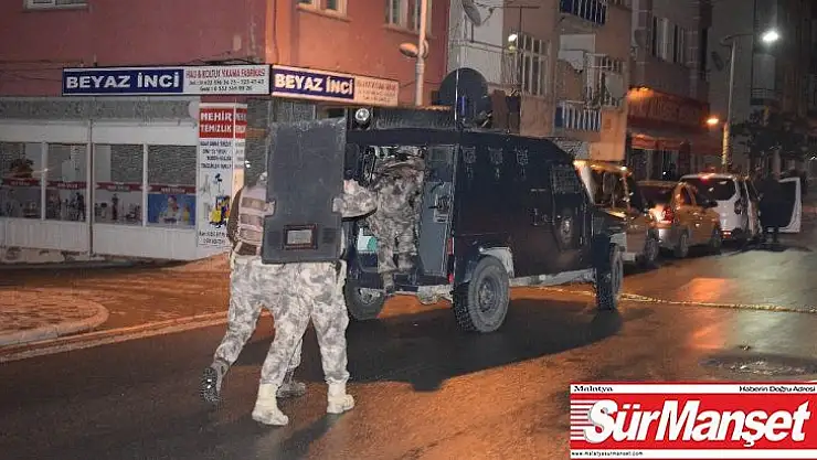 Malatya'da ailesini silahla rehin alan şahsı emniyet müdürü ikna etti