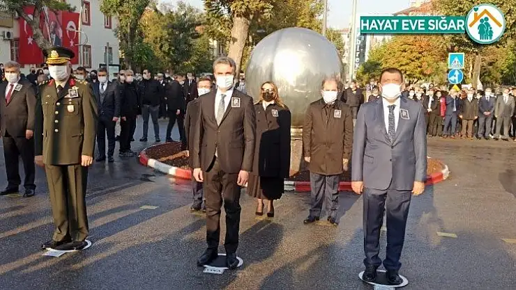 Malatya'da Atatürk'ün ölümünün 82.yılı anma törenleri