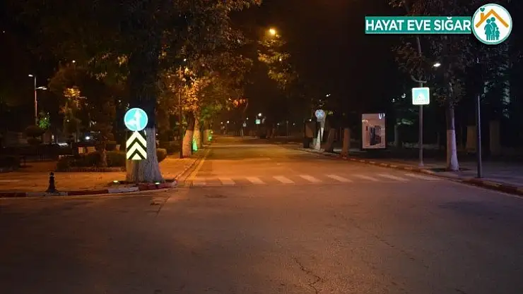 Malatya'da cadde ve sokaklar boş kaldı
