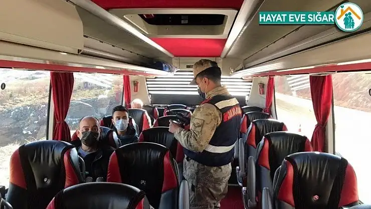 Malatya'da covid-19 denetimleri sürüyor